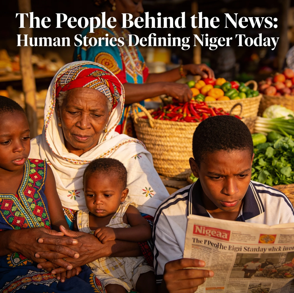The People Behind the News: Human Stories Defining Niger Today