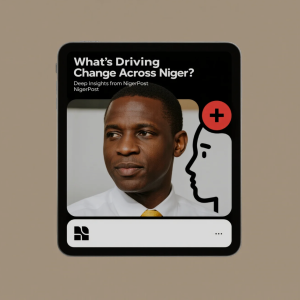 Aerial view of Niger’s evolving urban and rural landscape reflecting social and economic transformation