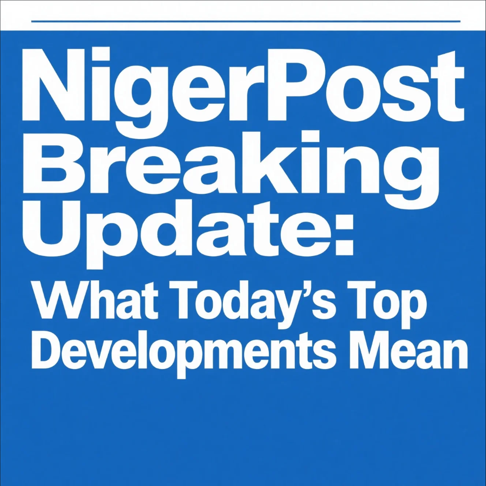 journalist reviewing NigerPost breaking news updates on West African developments